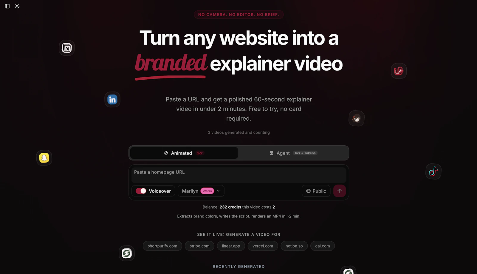 URLmotion screenshot 3