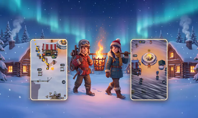 EmberFrost: Survival Tycoon screenshot 1