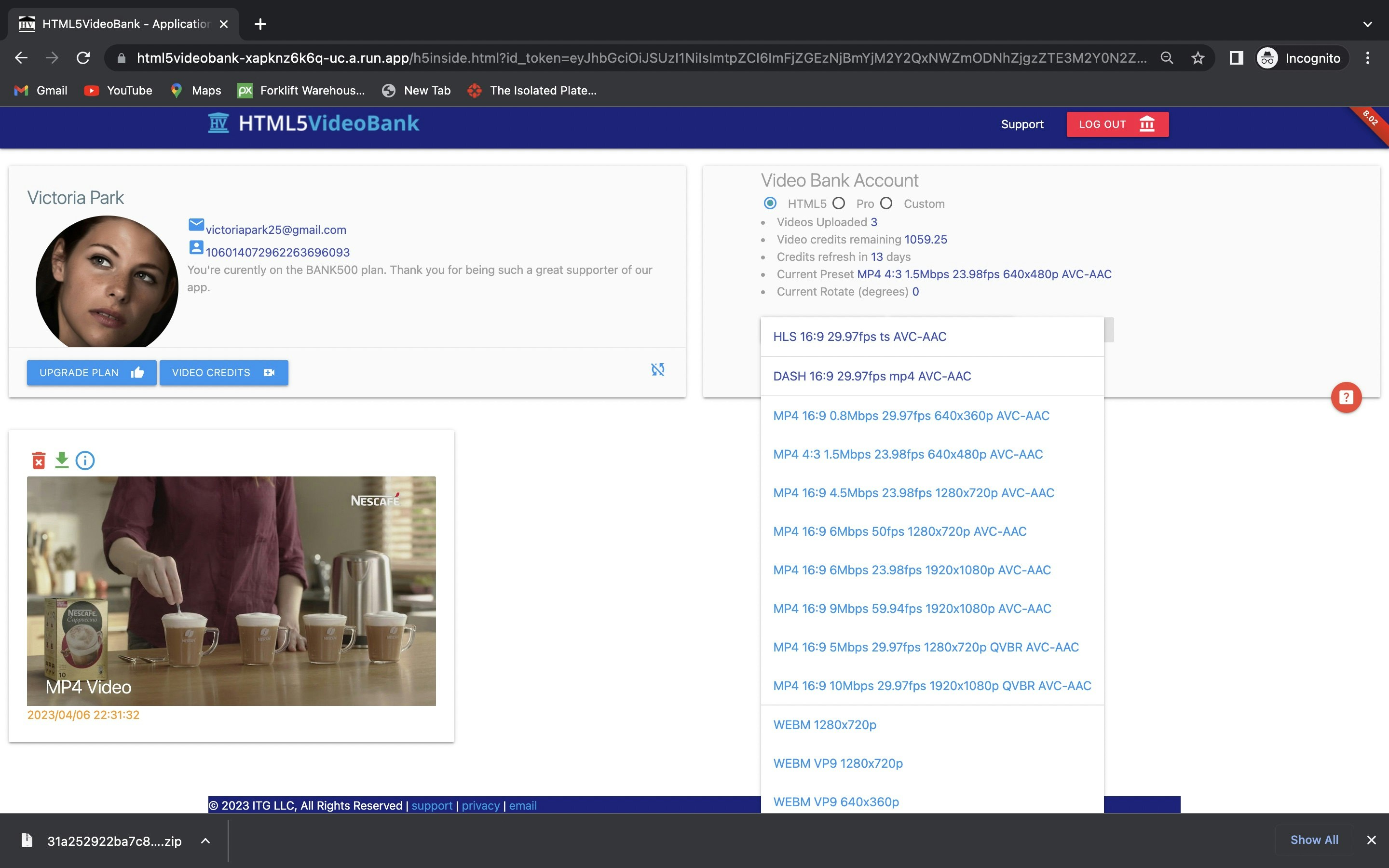 html5videobank - โซลูชันการแปลงวิดีโอและการจัดเก็บสำหรับนักพัฒนา media 4