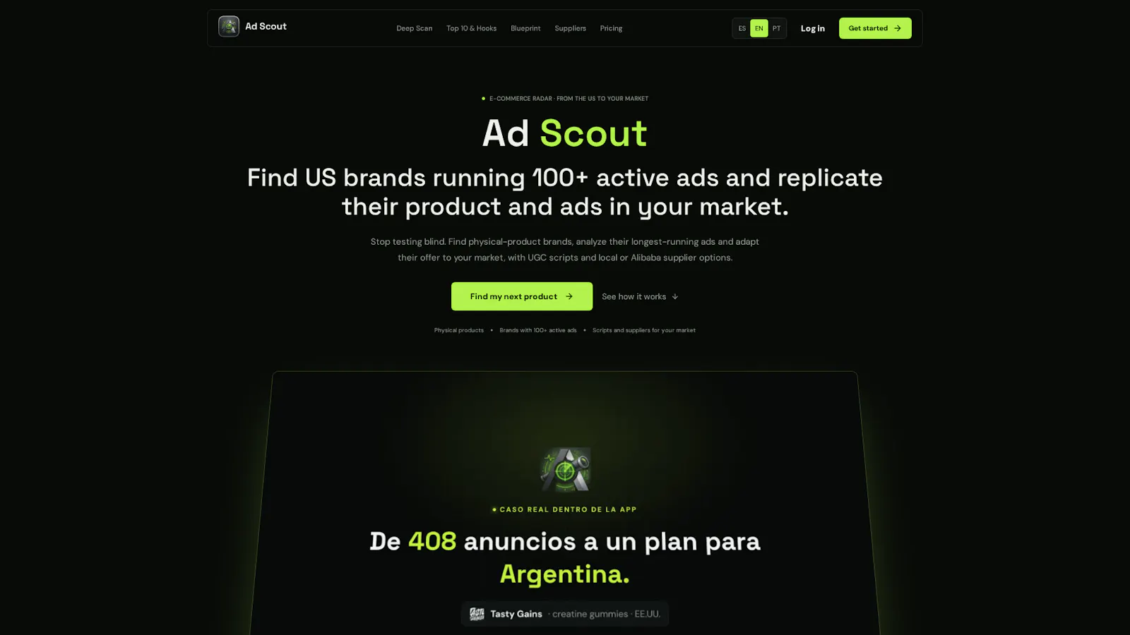 Ad Scout screenshot 2
