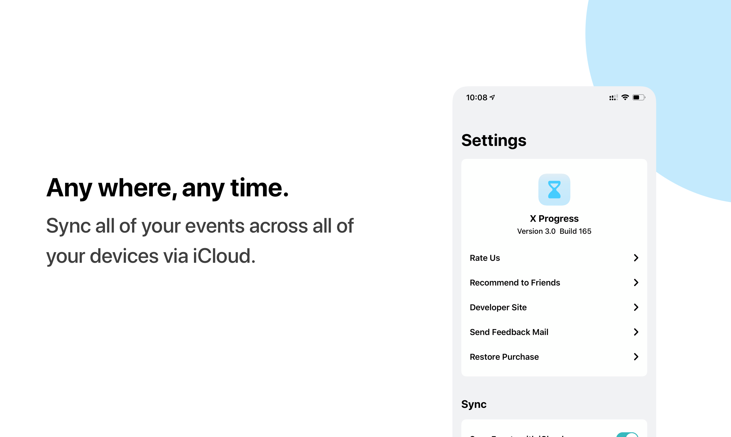 X Progress gallery image