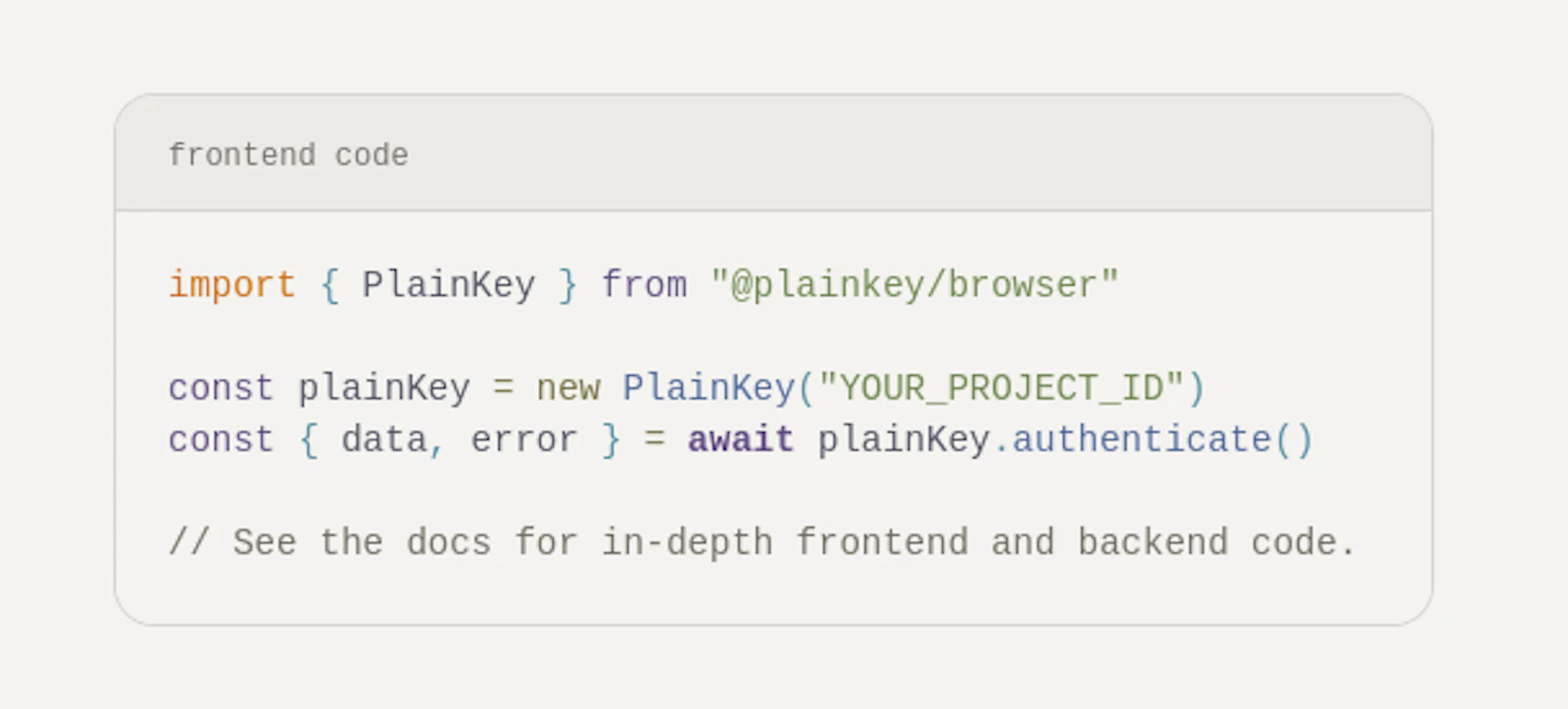 PlainKey screenshot 1