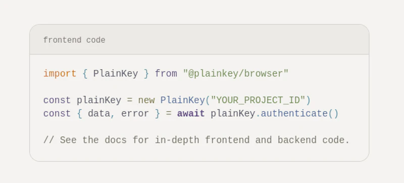 PlainKey screenshot 1