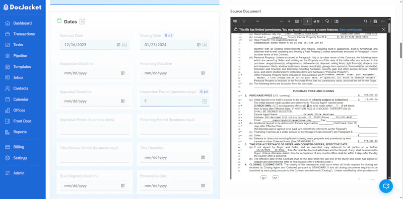 DocJacket screenshot 3