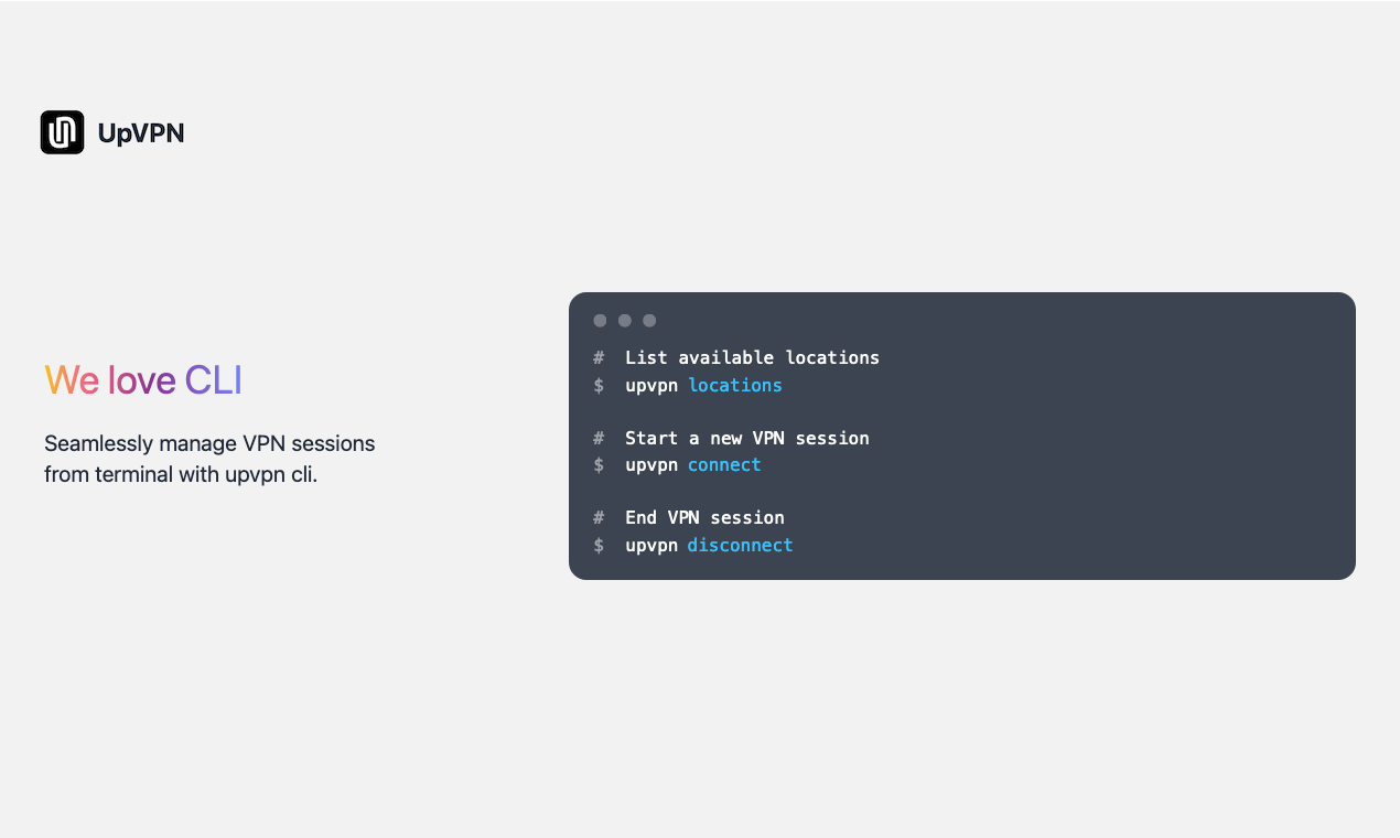 upvpn - Wireguard의 Serverless VPN, 많은 장치, 구독 없음 미디어 4
