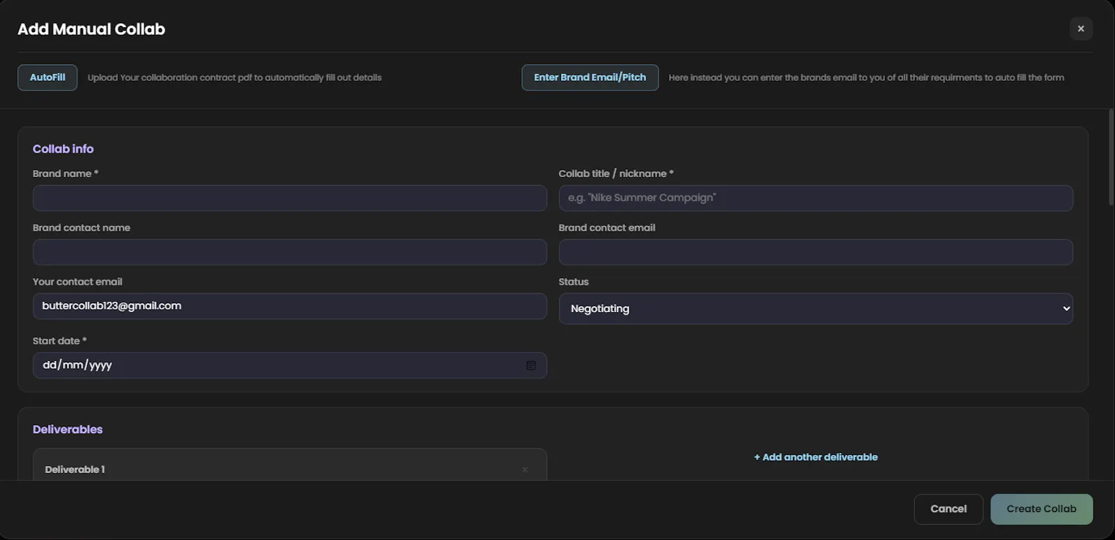 Butter Collaborations screenshot 5