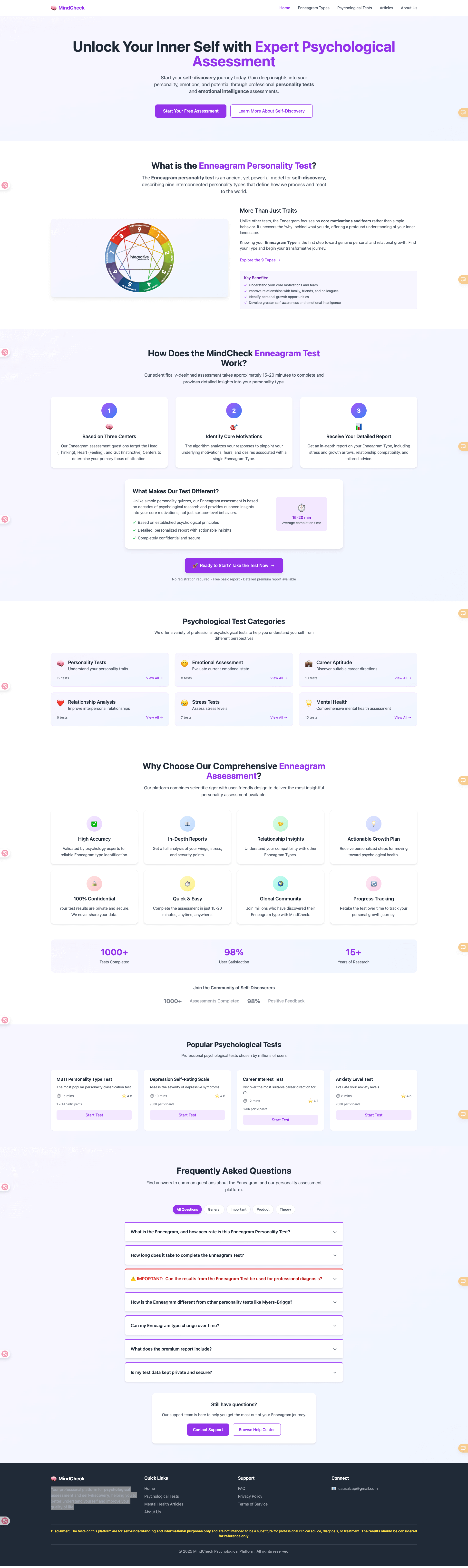 Enneagram Personality Test - Product Hunt launch logo and brand identity