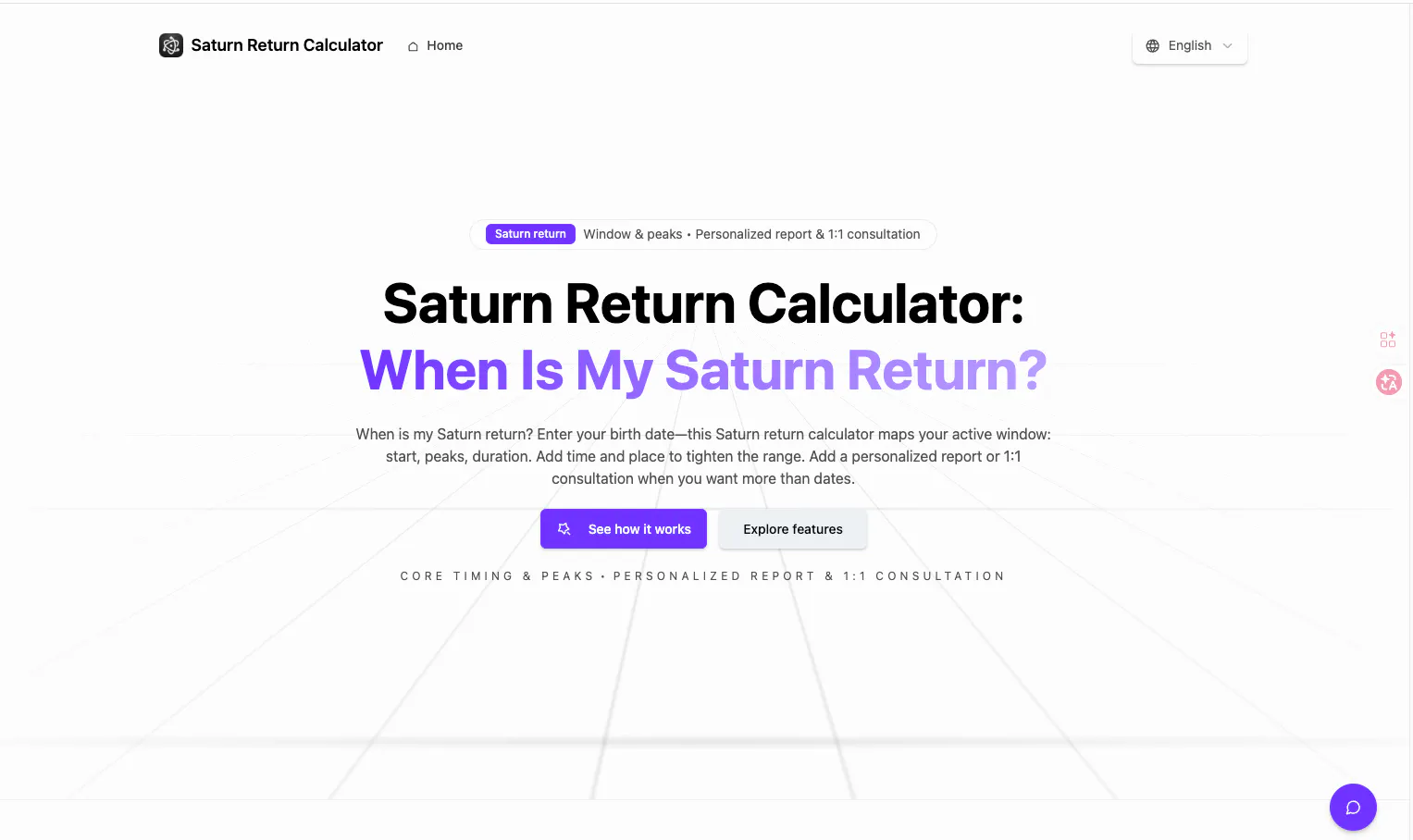 Saturn Return Calculator gallery image