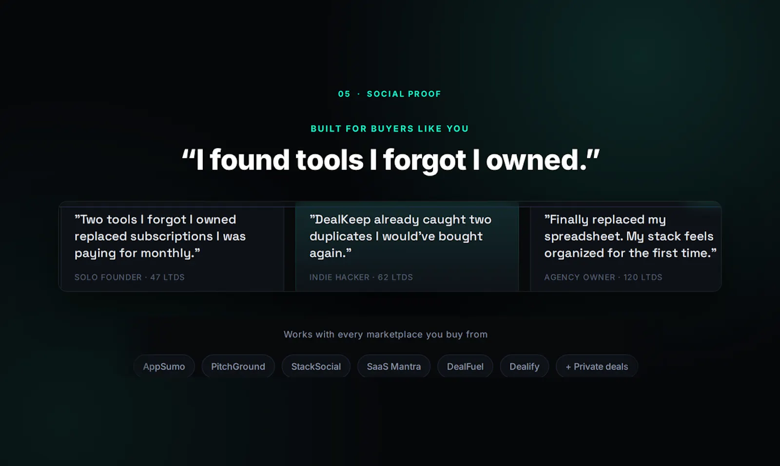DealKeep screenshot 5