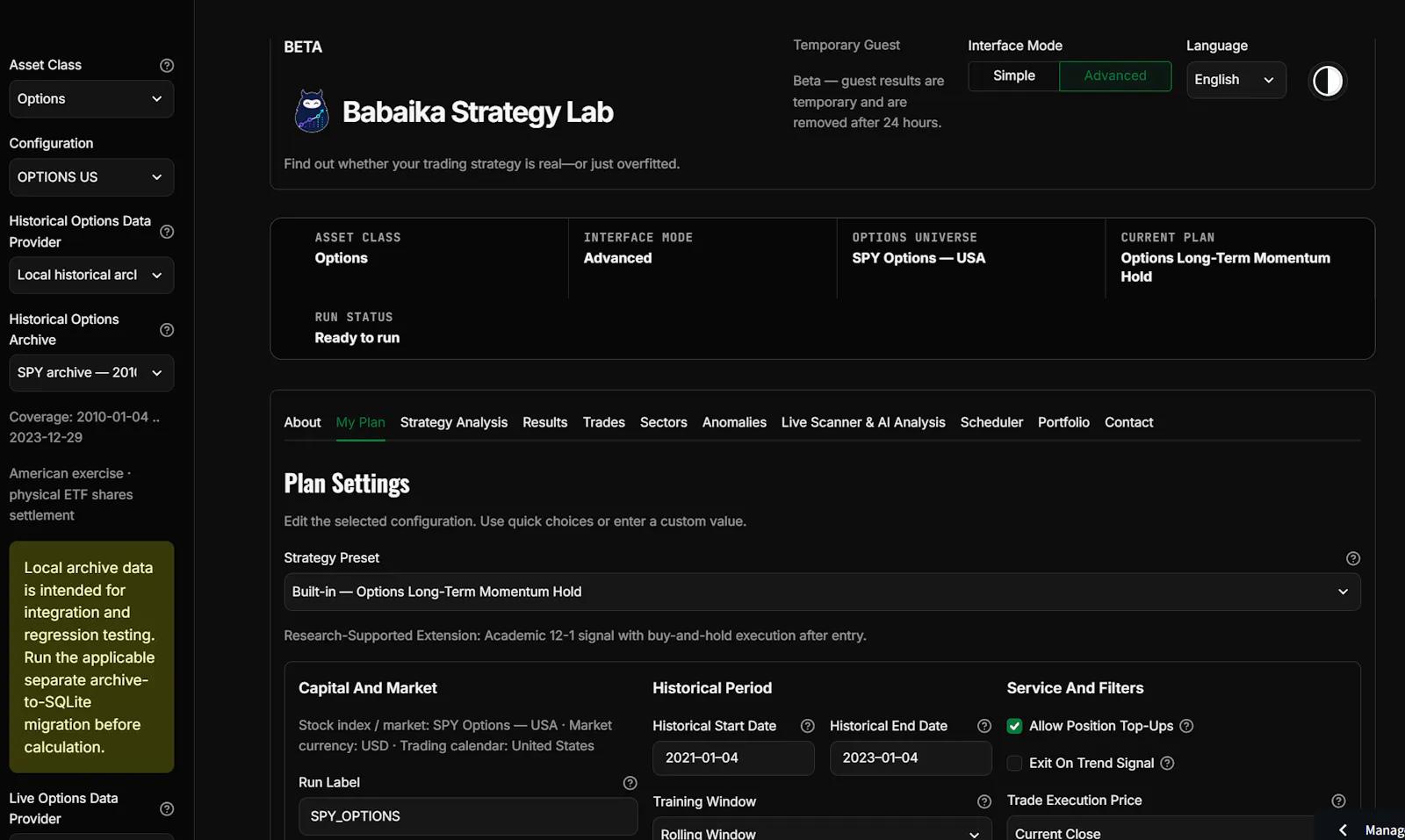 Babaika Strategy Lab screenshot 5