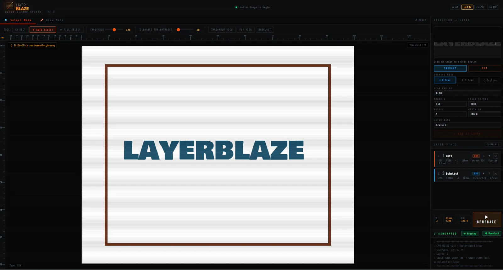 LAYERBLAZE screenshot 2