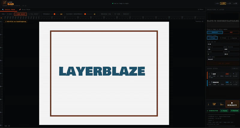 LAYERBLAZE screenshot 2