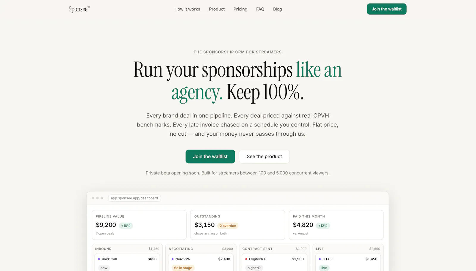 Sponsee App screenshot 2