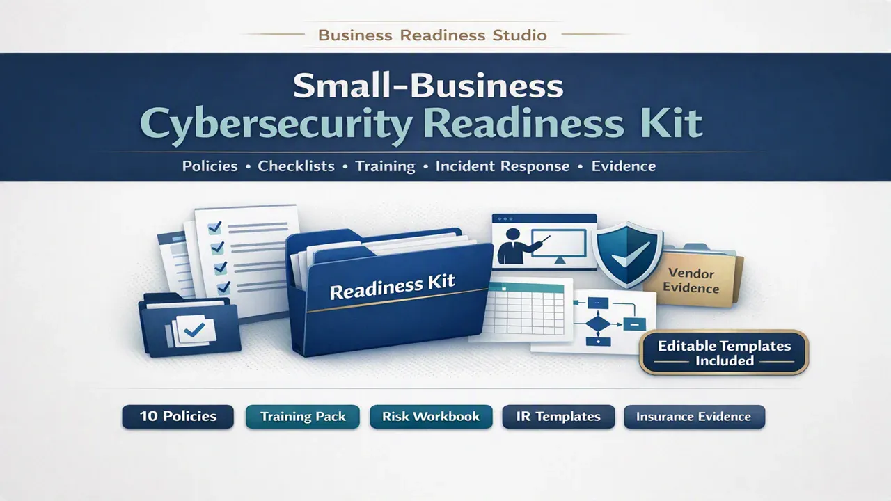 Cybersecurity Readiness Kit - Small Biz gallery image