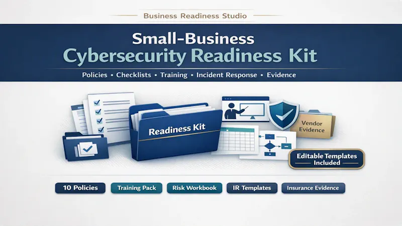 Cybersecurity Readiness Kit - Small Biz screenshot 1