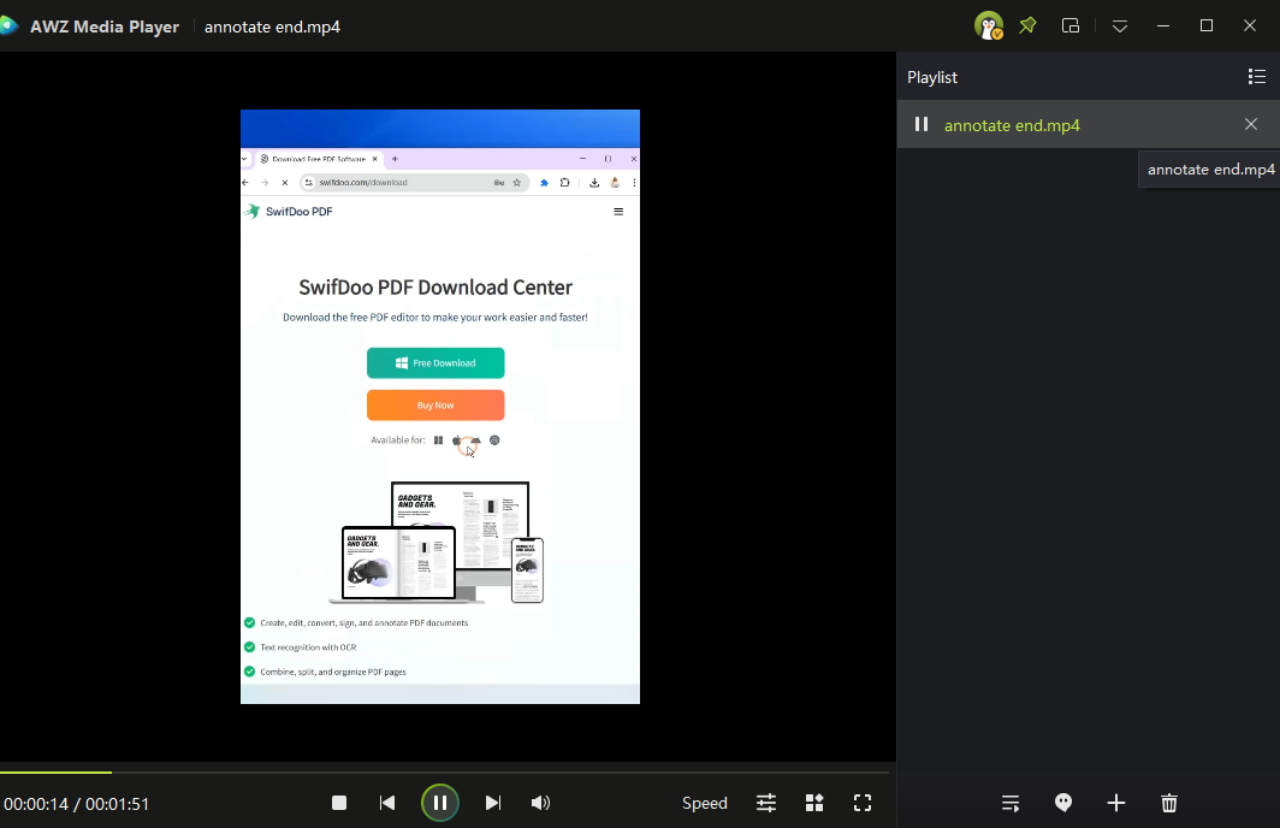 AWZ Media Player gallery image