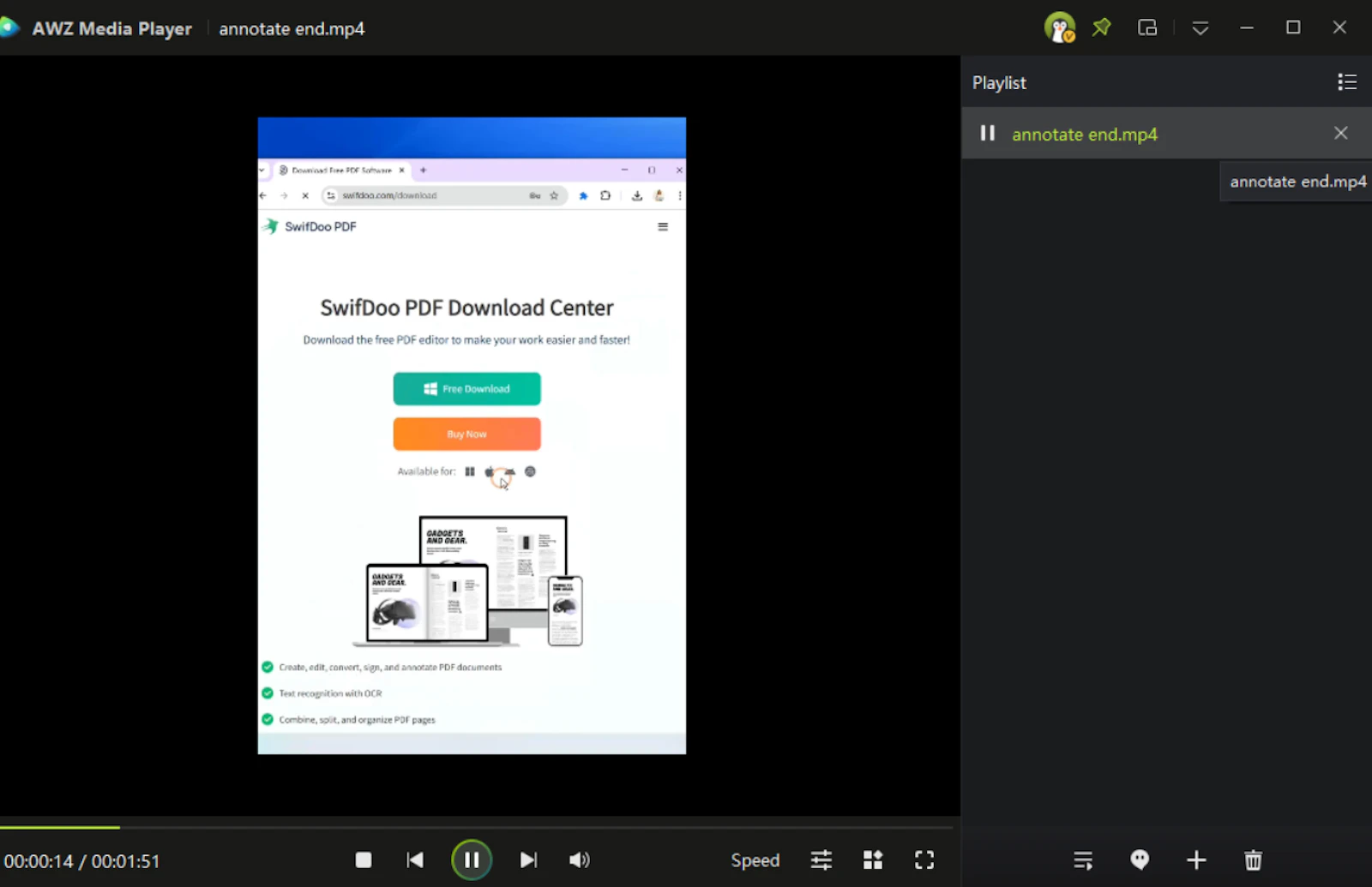 AWZ Media Player screenshot 4