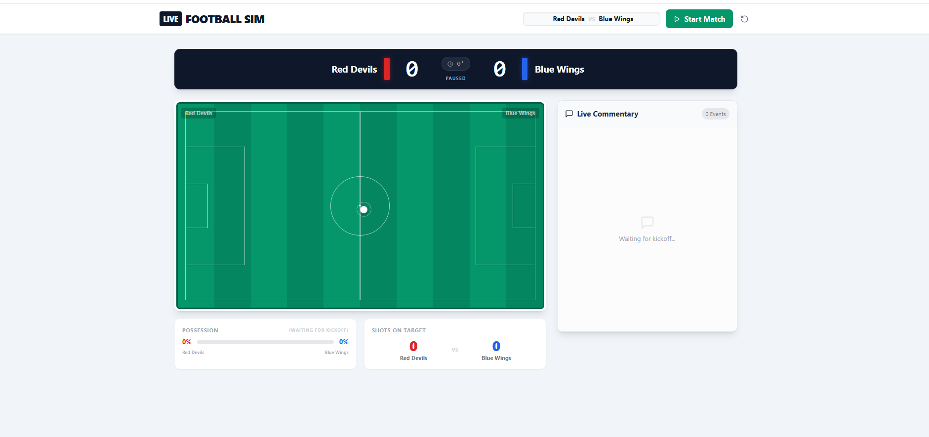 LIVE FOOTBALL SIMULATOR gallery image