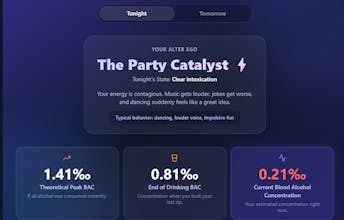 Hangover Calculator gallery image