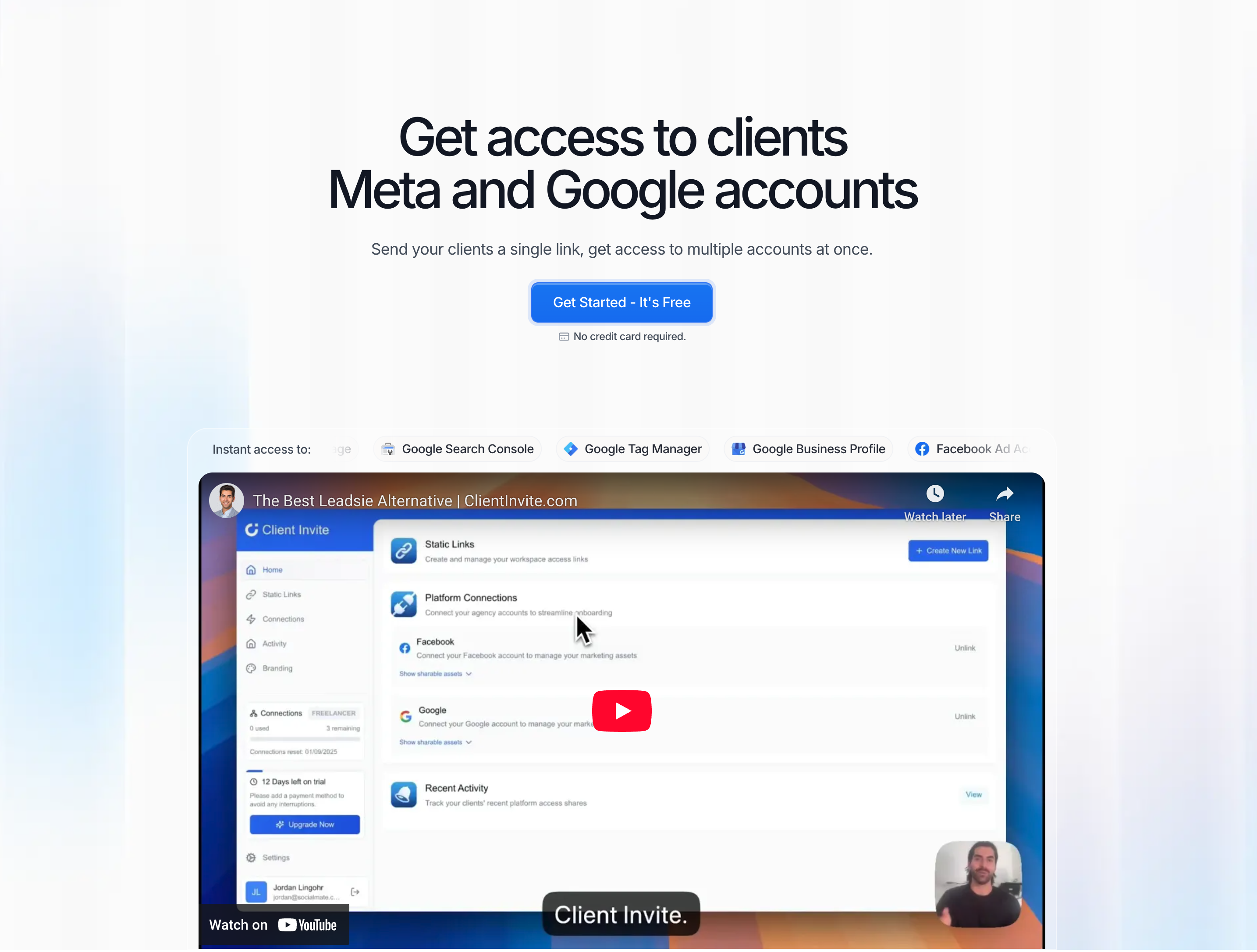 Client Invite gallery image